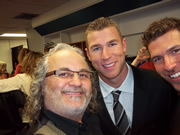 Claudio Vena with Blue Jays